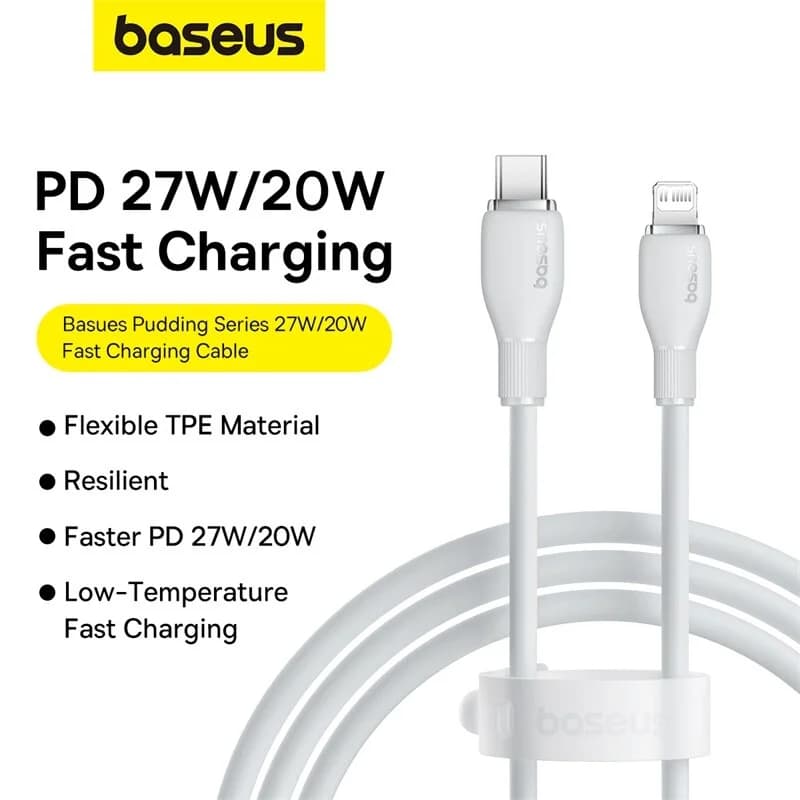 USB-C till Lightning-kabel, 20W TPE-snabbladdning
