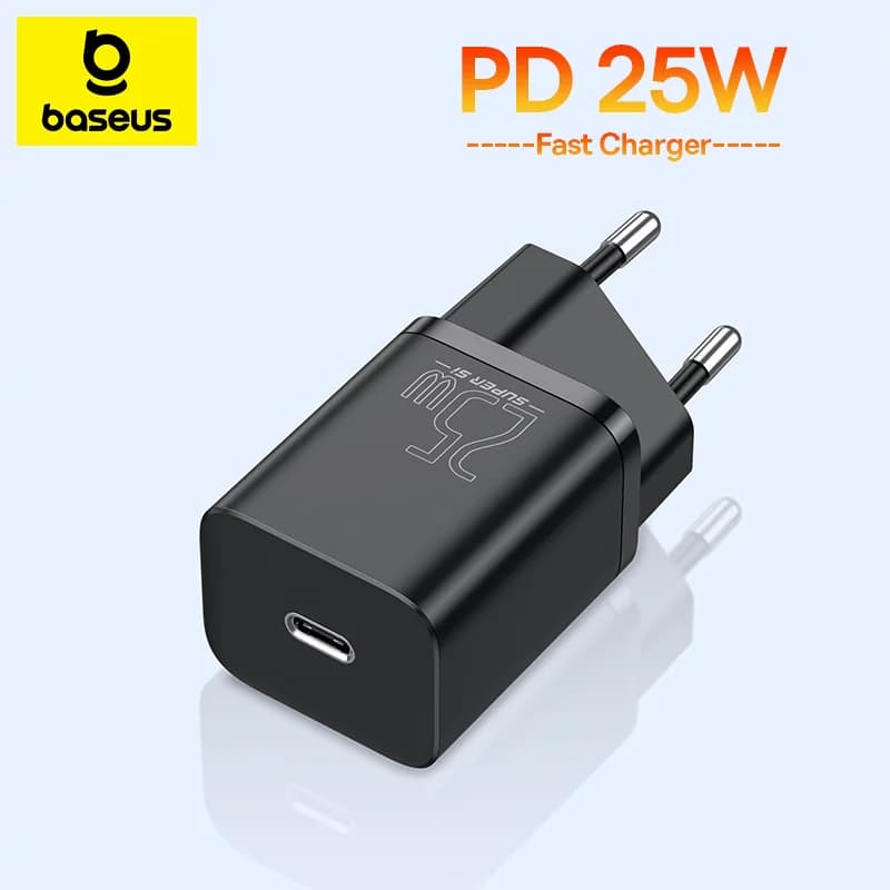 25W PD USB-C väggadapter