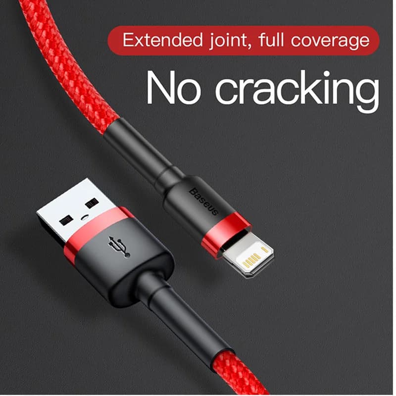 USB till Lightning snabb laddningskabel 2,4A